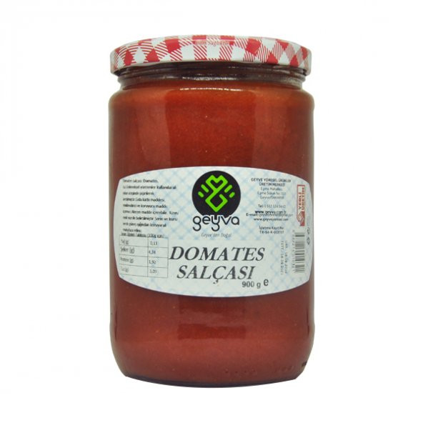 DOMATES SALÇASI 600 GR ürün görseli 1