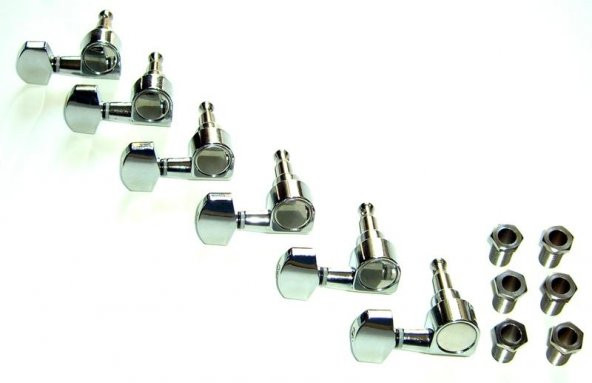 MAXTONE GM8PE ELEKTRO GİTAR KULAĞI  6X1  6AD.SET  TAIWAN Elektro Gitar Kulağı  6X1  6Ad.set ürün görseli 1
