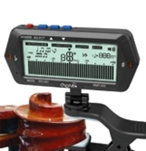 CHERUB WMT-655 DİJİTAL METRONOM+ AKORD ALETİ SİYAH, OMNIO CLIP-ON Dijital Metronom+ Akord Aleti Siyah ürün görseli 1