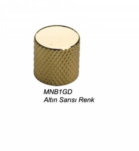 VALENCIA MNB1GD GİTAR POT. DÜĞME BAŞLIĞI (KUBBELİ) METAL, GOLD, (1 MNB1GD GOLD RENK YUVARLAK KONTROL DÜĞMESİ. ürün görseli 1