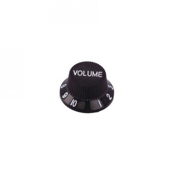 VALENCIA PNB1VBK GİTAR VOLUM DÜĞME BAŞLIĞI, PLASTİK, SİYAH, DR.PART GİTAR POT. DÜĞME BAŞLIĞI PLASTİK SİYAH DR.PARTS: VALENCİA ürün görseli 1