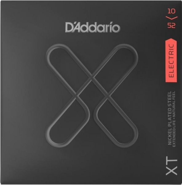 DADDARIO XTE1052 ELEKTRO GİTAR TEL SETİ, XT,  10-52 , LIGHT   
XTE1052, XT ELECTRIC NICKEL PLATED STEEL, LIGHT TOP/HEAVY BOTTOM, 10-52
 
DADARIONUN GELİŞTİRDİĞİ EN DAYANIKLI VE DEĞİŞMEYEN NATUREL TONLU TEL SETİ, 10-52 ürün görseli 1