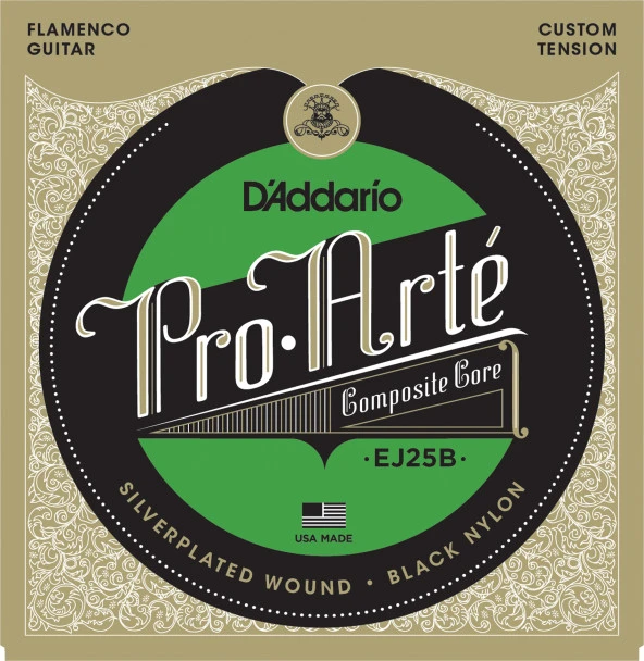 DADDARIO EJ25B KLASİK GİTAR TEL SETİ, PRO ARTE, FLAMENCO, SILVER     ürün görseli 1