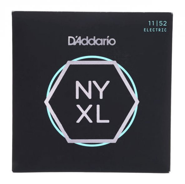 DADDARIO NYXL1152 ELEKTRO GİTAR TEL SETİ, MEDIUM/HEAVY BOTTOM, NI Nickel Wound, Medium Top / Heavy Bottom, 11-52 ürün görseli 1