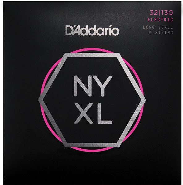 DADDARIO NYXL32130 BAS GİTAR TEL SETİ, NYXL SERİSİ, NİKEL SARIM, LONG NYXL32130, Uzun Ölçek Tel takımı, Reguklar Light 6-String, 32-130 ürün görseli 1