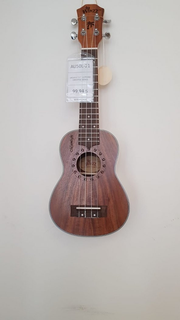 Cremonıa Au50l-21 Ukulele 21" Soprano Unıverse Serıes Ukulele -Soprano- "Unıverse" Serisi, 21", Wınzz Logolu, Mat Finiş ürün görseli 1
