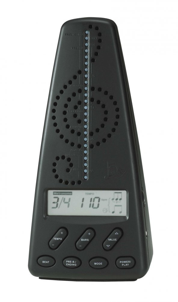 CHERUB WMT-220 DİJİTAL METRONOM+ AKORD ALETİ (STANDART METRONOM G Dijital Metronom+ Akord Aleti Siyah ürün görseli 1