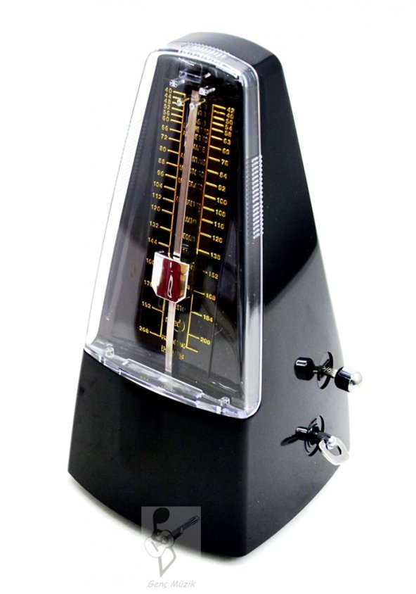 CHERUB M-20BK MUSEDO MEKANİK METRONOM SİYAH ürün görseli 1