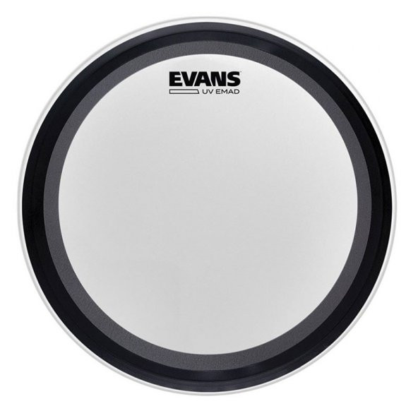 EVANS BD22EMADUV DERİ 22 EMAD UV KİCK KUMLU SÜNGERLİ TEK KAT EVANS 22" UV EMAD COATED BASS DRUM HEAD ürün görseli 1