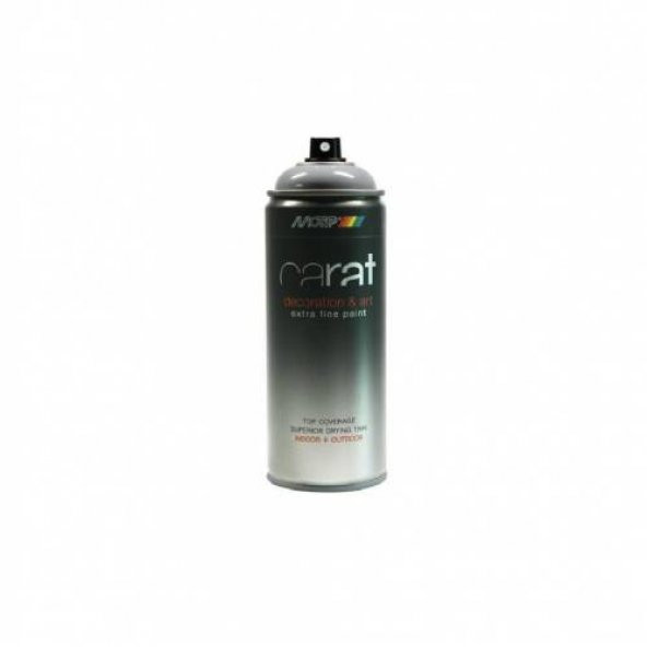 MOTİP SPREY BOYA PARLAK ALÜMİNYUM GRİ RAL9006 400 ML ürün görseli 1