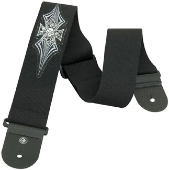 PLANETWAVES 64P02 GİTAR ASKISI 64MM DOKUMA IRON CROSS  Çİ ürün görseli 1