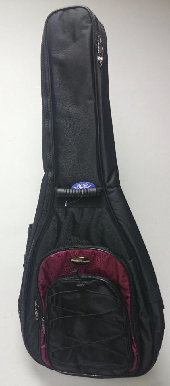 VALENCIA CGB1680 KLASİK GİTAR KILIFI, SCALE 4/4, SİYAH+ RENK, 600D  (4/4) KLASİK GİTAR KILIFI:   ürün görseli 1