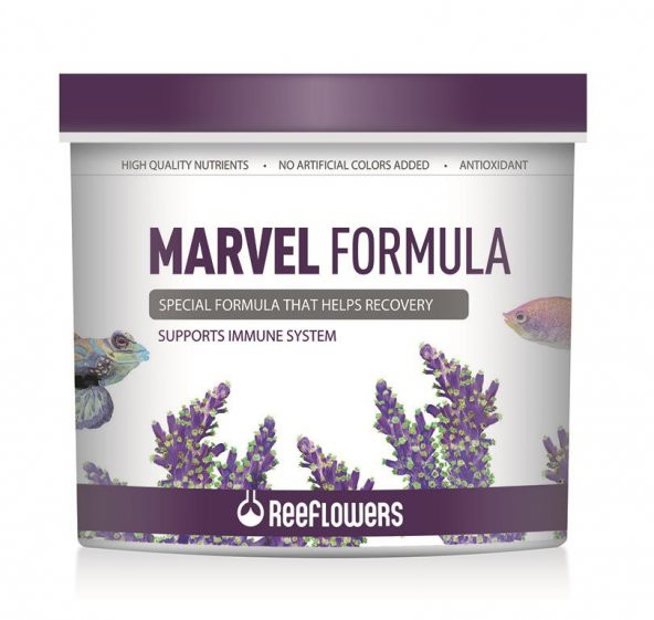 ReeFlowers Marvel Formula Tatlı Su ve Tuzlu Su Balık Yemi 250 Ml ürün görseli 1