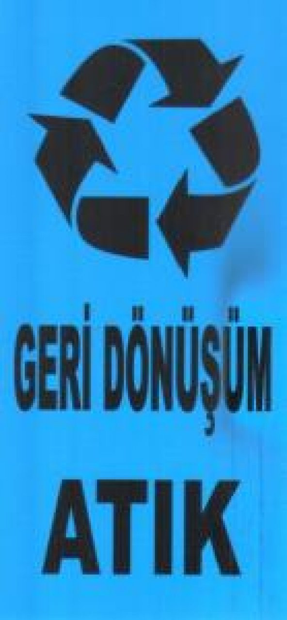 GERİ DÖNÜŞÜM ATIK ETİKETİ ürün görseli 1