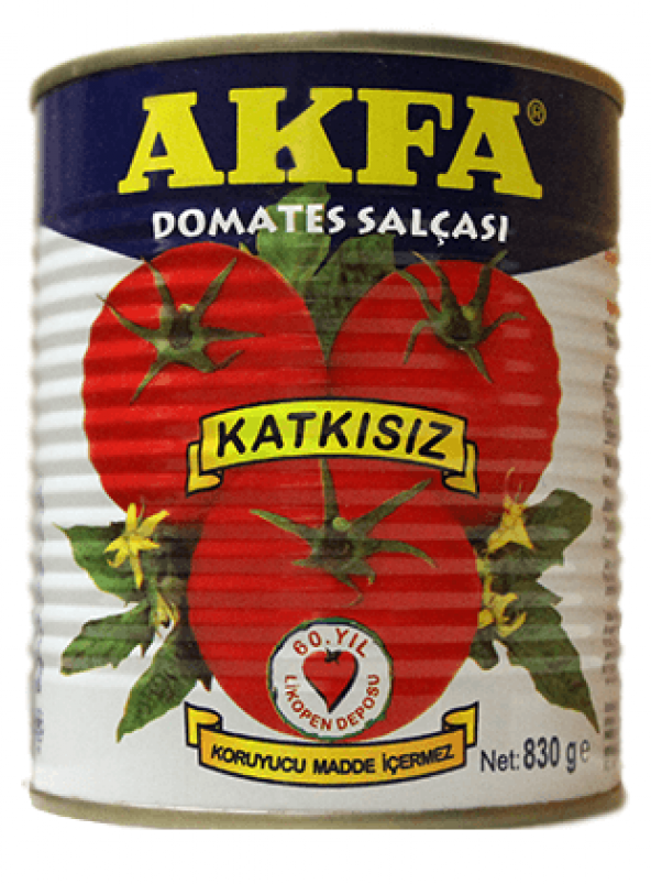 SALÇA AKFA TENEKE SALÇA 4300 GR LIK BÜYÜK ürün görseli 1