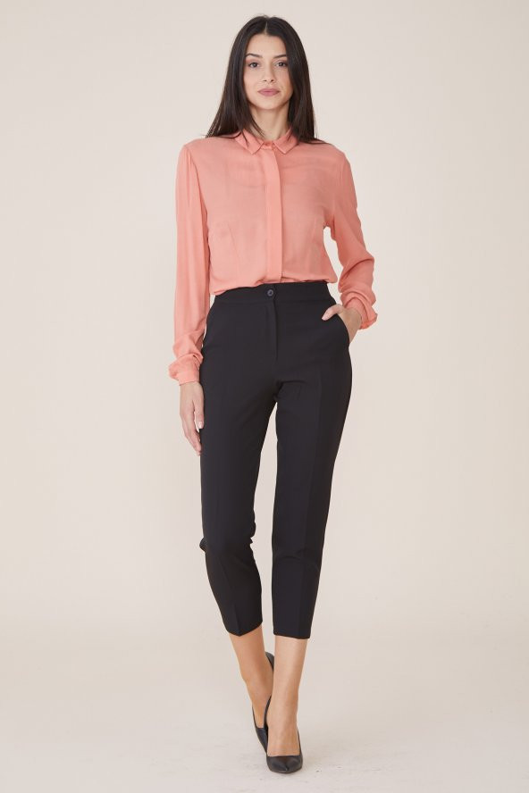 SORALLİNE KADIN PANTALON 1695 SİYAH ürün görseli 1