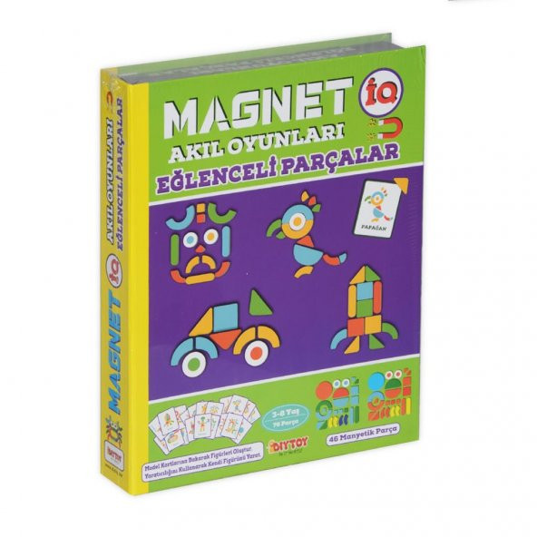 1543 DıyToy, Magnet Akıl Oyunlar - Eğlenceli Parçalar / +3 yaş ürün görseli 1