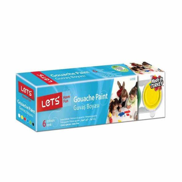 LETS GUAJ BOYA 25ml 12 RENK (L-5112) ürün görseli 1