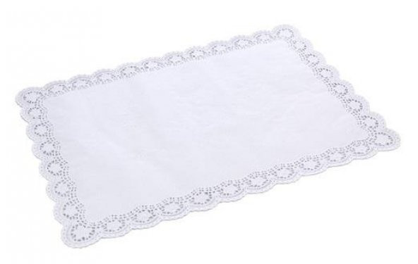 Dantel Kağıt Pasta Altlığı 32X45 cm. 100 Adet ürün görseli 1