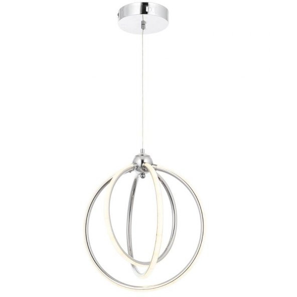 Eray Aydınlatma 5088-3 Krom Led Avize ürün görseli 1