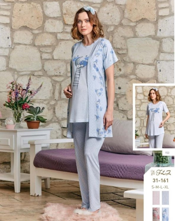 FLZ 31-161 HAMİLE LOHUSA SPOR 3 LÜ TAKIM ürün görseli 1