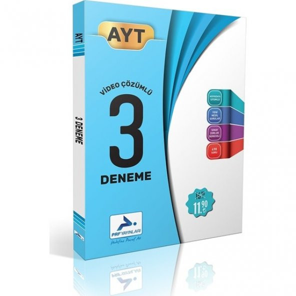 PARAF AYT 3 FASİKÜL DENEME SINAVI ürün görseli 1