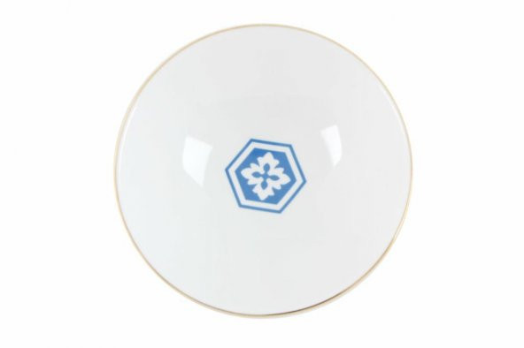 Porland Morocco Desen2 Mavi Çukur Tabak 19cm ürün görseli 1