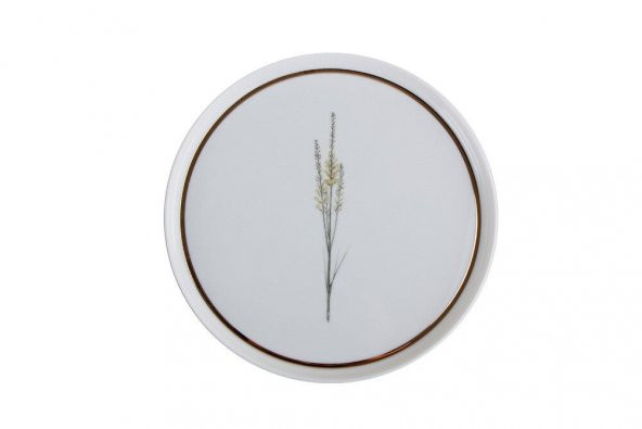 Porland Botanical Desen2 Düz Tabak 21cm ürün görseli 1