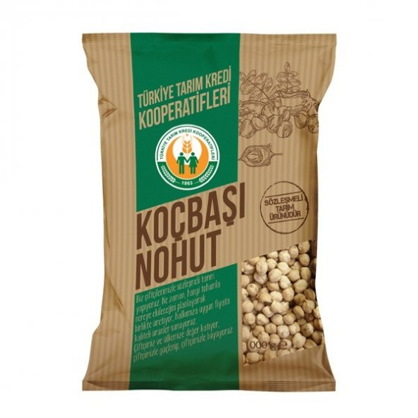 Tarım Kredi Nohut 9 mm 1 Kg ürün görseli 1