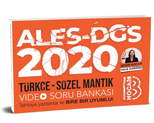Benim Hocam Yayınları 2020 ALES DGS Türkçe-Sözel Mantık Video Soru Bankası ürün görseli 1