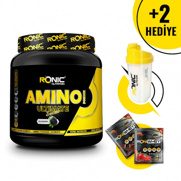 Ronic Nutrition Amino Ultimate 750 Gr +2 Adet Hediyeli (Shaker + Tekli Whey ) ürün görseli 1