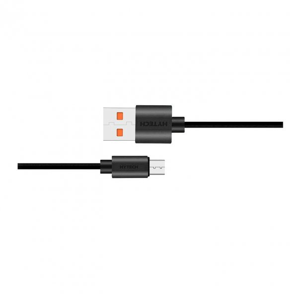 Hytech HY-X83 1m 2a Micro Usb Siyah Şarj Kablosu - Resim 2