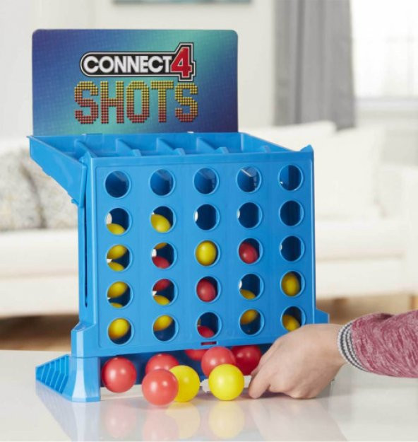 Hasbro Connect 4 Shots Kutu Oyunu E3578 - Resim 3