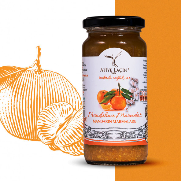 Mandalina Marmelatı 250 gr - Resim 2