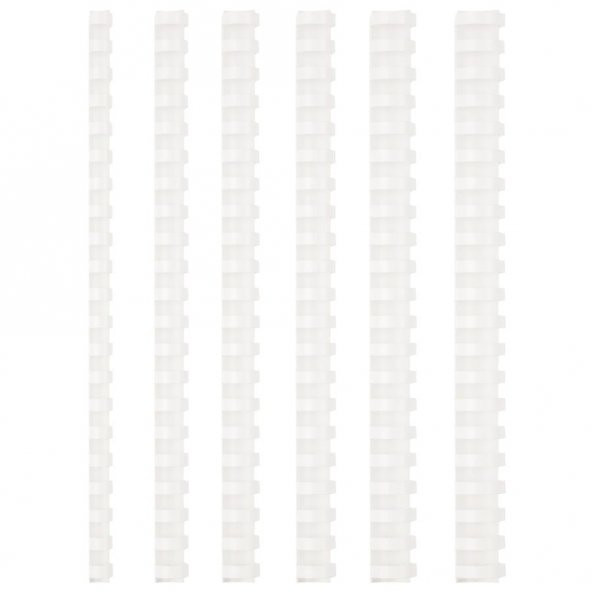 BIGPOINT PLASTIK SPIRAL 12mm BEYAZ 100 LU (620) - Resim 2