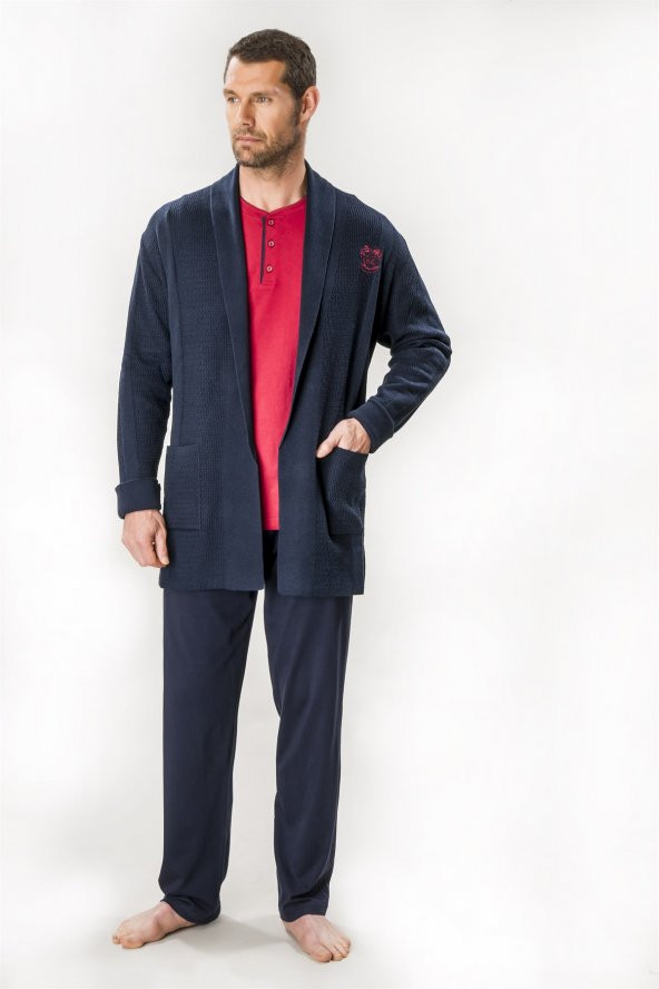 D'S DAMAT Rob Triko Lacivert - Resim 2