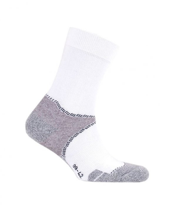 Thermoform Unisex Walking Uzun Çorap Beyaz - Resim 3