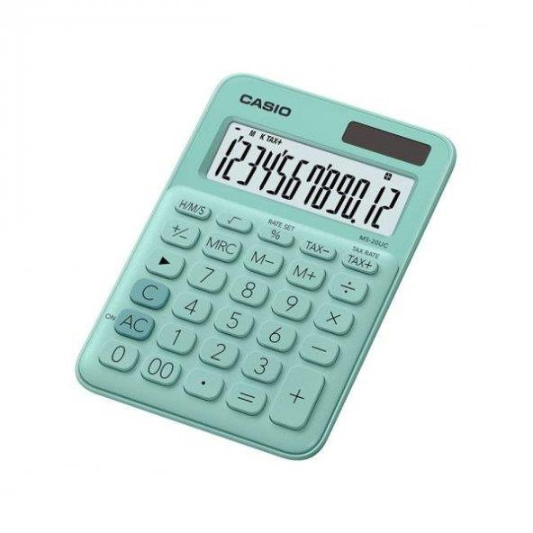 CASIO HESAP MAKINESI MASA USTU MS-20UC-LB12H A.MAV ürün görseli 1