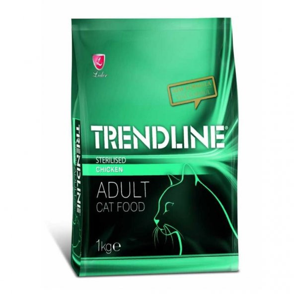 Trendline Kısırlaştırılmış Tavuk Etli Kedi Maması 1 Kg ürün görseli 1