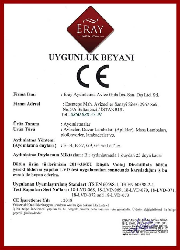 Eray Aydınlatma A001-5 Dimmer Kumandalı Led Avize - Resim 4