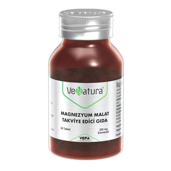 Venatura Magnezyum Malat 60 Tablet - Resim 2