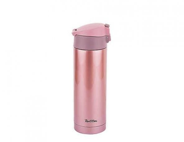TANTİTONİ PEMBE PASLANMAZ ÇELİK TERMOS 350ML ürün görseli 1