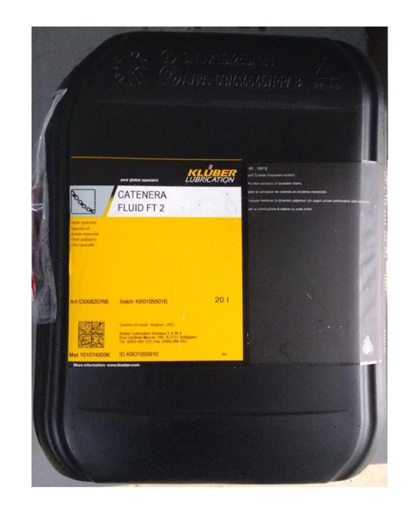 KLUBER CATENERA FLUID FT 2-YÜRÜYEN MERDİVEN ZİNCİR YAĞI ürün görseli 1