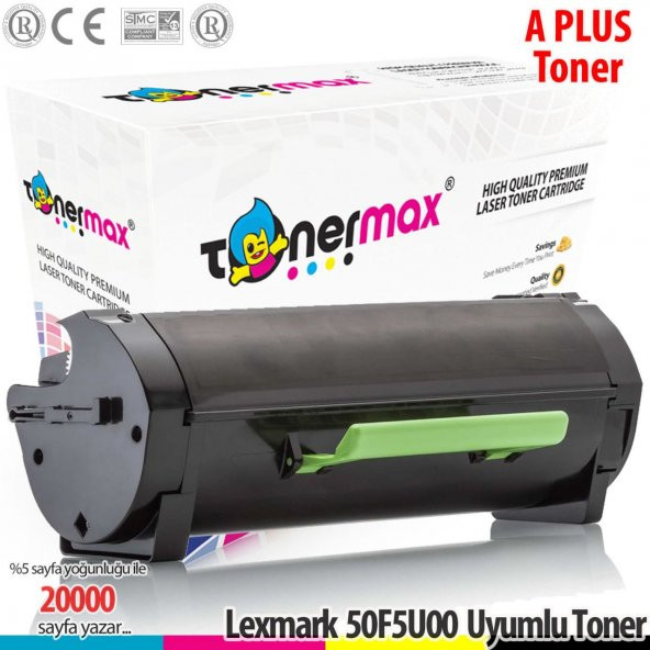 Lexmark 505U / 50F5U00 / MS510 / MS610 A Plus Muadil Toner 20K ürün görseli 1