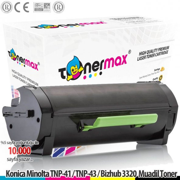 Minolta TNP-41 / TNP-43 Bizhub 3320 Mudil Toner ürün görseli 1