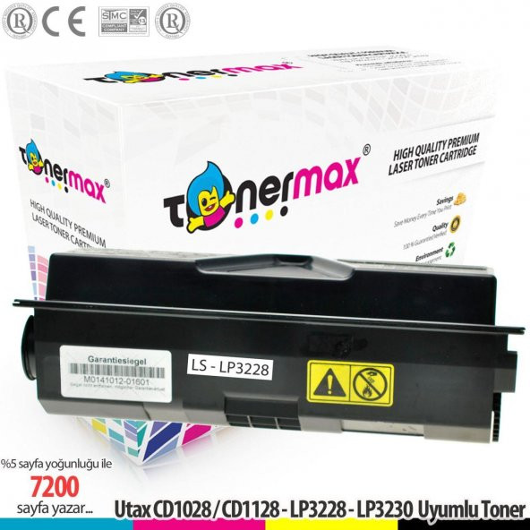 Utax LP-3228 Muadil Toneri / LP-3230 / CD-1028 / CD-1128 ürün görseli 1