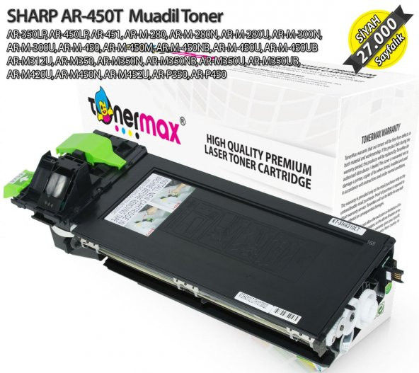 SHARP AR450T / AR350 / ARF450 / ARM300 / ARM350 / ARM450 / ARP300 Muadil Toneri ürün görseli 1