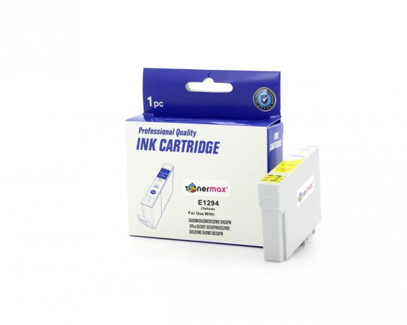 Epson T1294 Sarı Muadil Kartuş / BX305F / S22 / SX230 / SX235 / SX420 / SX425 / SX430 / SX435 ürün görseli 1