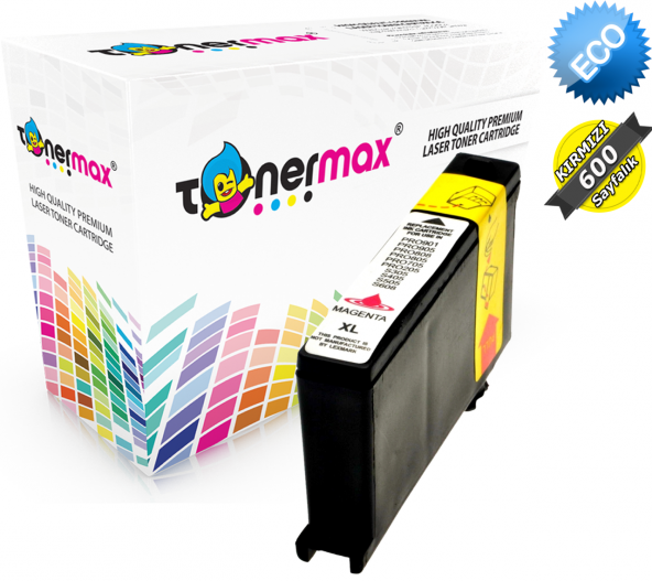 Lexmark 100XL / 14N1070 Kırmızı Muadil Kartuş ürün görseli 1