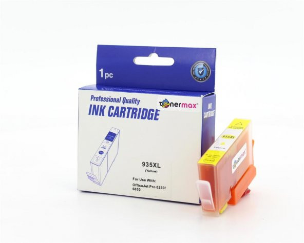 HP 935XL C2P26A /6230 / 6830 Sarı Muadil Kartuş ürün görseli 1